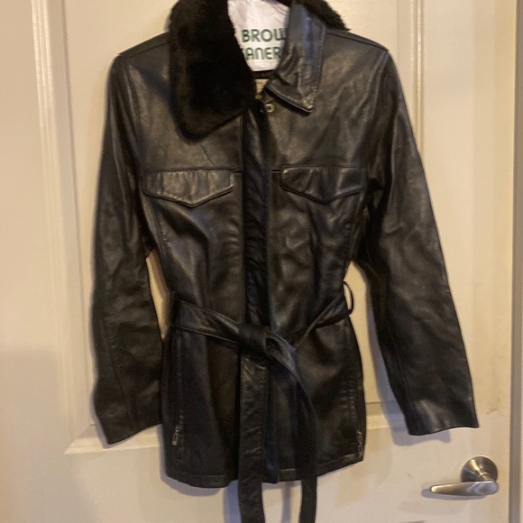 Vintage Lord & Taylor leather jacket - Picture 1 of 10